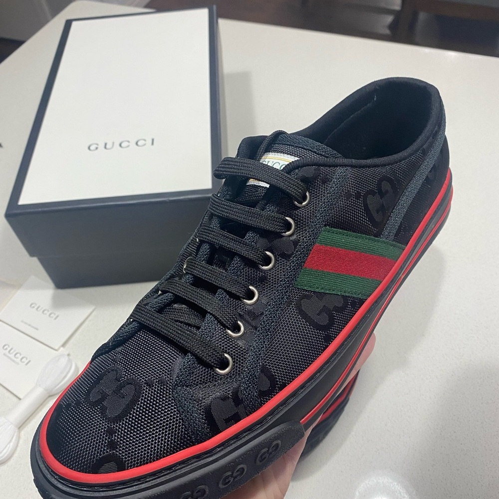 Gucci Tennis 1977. Great condition, box, dust bags, extra set of laces included.